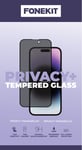FoneKit Privacy+ Full Cover -panssarilasi, iPhone 15 Pro Max