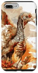 iPhone 7 Plus/8 Plus Cute Autumn Turkey Fall Grouse Pumpkin To Go Vibes Case