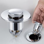 Universal Handfat Bounce Drain Filter Pop Up Badrumsvask Drain Plug Ny