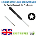 5-POINT 1.2MM PENTALOBE SCREWDRIVER REPAIR TOOL FOR APPLE MACBOOK AIR PRO - UK