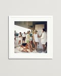 Sonic Editions Framed Slim Aarons Tennis In The Bahamas