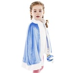 PRETEND TO BEE 2043_B Royal Lights Fancy Dress Costume for Kids, Blue LED Cape, 3-7 Years