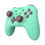 Wireless Pro Controller compatible with Switch, PC & Lite, with Amiibo/NFC Support, Rumble Vibration, Turbo, 6-Axis Gyro and Rechargeable Battery (Green)