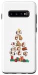 Galaxy S10+ Guinea Pig Christmas Tree Cute Pigs Tee Graphic Case