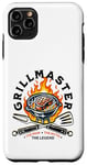 iPhone 11 Pro Max Grill Master The Man The Myth Legend Funny BBQ Chef Barbecue Case