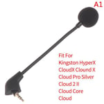 Microphone,Mini Microphone de jeu 3.5mm, pour HyperX-Cloud 2 II X Core-Cloudx-Alpha-Cloud9 9 C9- A1[C2244398]