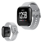 Fitbit Versa silicone watch band - Grey