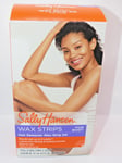 4 X SALLY HANSEN HAIR REMOVER WAX STRIP KIT FOR BODY - 2 PIECES KIT