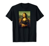 Mona Lisa Smoking A Joint Funny Leonardo da Vinci Art T-Shirt
