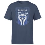 Star Wars The Mandalorian Bo-Katan Badge Men's T-Shirt - Navy - M