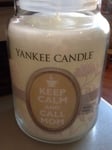 yankee candle keep calm and call mom Limited edition pink usa 🇺🇸 Mother’s Day