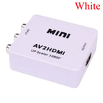 Rca Av To Hdmi Converter Adapter 1080p Upscaler White