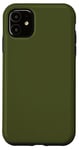 Coque pour iPhone 11 Vert militaire