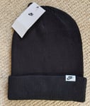 Taller NIKE Soft Knit Black BEANIE HAT Toque Skateboarding DJ6223