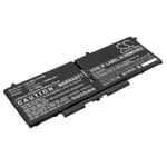 Batteri till Notebook, Bärbar dator för DELL Latitude 14 7430 D1GX0 m.fl.