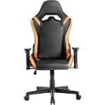 Mars Gaming Mgc-Pro, Chaise Gaming Professionnelle, Finition Cuir Pu, Accoudoirs 2D Et Dossier Inclinable 135°, Coussins Lomb[K90]