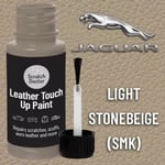 JAGUAR LIGHT STONEBEIGE Leather Touch up Car Seat Repair Paint