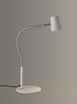 Serious Readers Alex LED Desk Lamp, White/Nickel