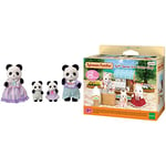 Sylvanian Families Pookie Panda Family & - Soft Serve Ice Cream Shop, for 3 years to 10 years