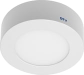 Gtv Taklampa Led-Downlight Oris Plus 7W 560Lm 120° Ip20 3000K Utanpåliggande Vit Ld-Orn07w-Cbp