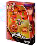 Bandai - Miraculous Ladybug - Set de Transformation - Déguisement Ladybug - Masque Yoyo Miroir Boucles d'oreilles Kwami Tikki - Déguisement Miraculous et accessoires - Jouet Enfant 4 ans et + - P50601