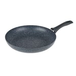 Russell Hobbs RH00843EU Nightfall Stone Frying Pan 30cm - Non-Stick, Induction Hob Fry Pan, Lightweight Aluminium, Soft Grip Handle, PFOA Free, Suitable For All Stoves, Blue Granite, Dishwasher Safe
