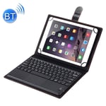 Tbalet PC Keyboard Cmf Universal Bluetooth V3.0 Keyboard Detachable Litchi Texture PU Leather Case with Touchpad for 9.7-10.1 inch Tablet PC(Black) (Color : Black)