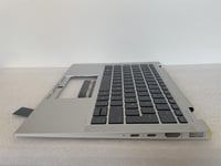 HP EliteBook x360 1030 G7 M16979-081 Danish Danca Keyboard Denmark Palmrest NEW