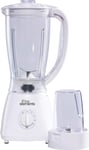 Fine Elements Jug Blender with Coffee Grinder Attachment, 1500ml Capacity SDA190