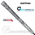 Golf Pride New Decade Multi Compound MCC Plus 4 Undersize - Black / Grey x 3
