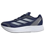 adidas Men's Duramo Speed Shoes Sneaker, Dark Blue/Zero Metalic/Halo Silver, 5 UK
