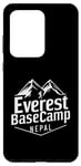 Coque pour Galaxy S20 Ultra Everest Basecamp Népal Mountain Lover Hiker Saying Everest