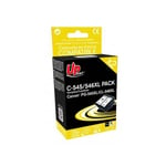 Canon PG-545XL CL-546XL pack de 2 cartouches compatibles C-545XL C-546XL UpPrint