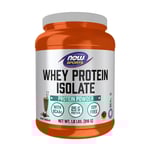 Now Foods - Whey Protein Isolate, Chocolate- 816 g