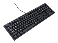Ducky One 2 DKON1808S - Tastatur - bakgrunnsbelyst - USB-C - Tysk - tastsvitsj: CHERRY MX Blue - hvit