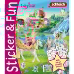 SCHLEICH Klistermärkesbok Sticker & Fun, Bayala