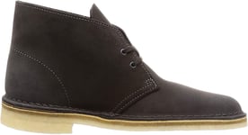 Clarks Desert Mens Boots 10.5 UK Slate Grey Suede