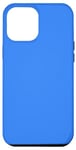 Coque pour iPhone 13 Pro Max Couleur azur simple