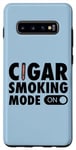 Coque pour Galaxy S10+ Mode fumage cigare activé