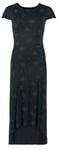 Gothicana by EMP Dress With Moon And Stars All-Over-Print Long dress black