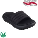 Skechers Womens Arch Fit Cloud Black Vegan Slider Sandals 119782/BBK UK 2 - 10