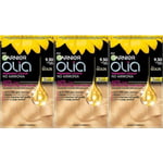 Garnier Olia Permanent Hair Dye Caramel Gold 9.30 x 3