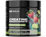 Out Angled Creatine Monohydrate Powder, Strawberry Lime, 50 Servings, Micronised