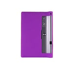 QiuKui Tab Coques pour Lenovo Yoga Tab 3 Pro 10.1, étui de Couverture de Stand de Silicium Enfants pour l'onglet Lenovo Yoga 3 Pro 10.1 x90L x90f x90m (Couleur : Purple)