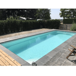 PoolExperten Poolpaket Glasfiberpool - 6x3,2m - Aspö - Med smart styrning