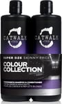 Catwalk by TIGI - Fashionista Purple Shampoo and Conditioner Set - Ideal for -
