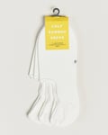 CDLP 3-Pack No Show Socks White