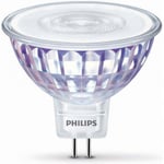 Philips Warm Glow LED MR16 -målvinkelamp, 12V, GU5.3, 2200-2700K, 345 lm