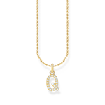 Thomas Sabo Halsband BOKSTAV Q Guld KE2256-414-14
