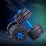 HNDZ Multi-purpose Dumbbell10kg/15kg/20kg/30kg/40kg Odorless And Environmentally Friendly Dumbbells, New Household Rubber Coated Dumbbells, Weightlifting Muscle Training Fitness Equipment ,Convenient